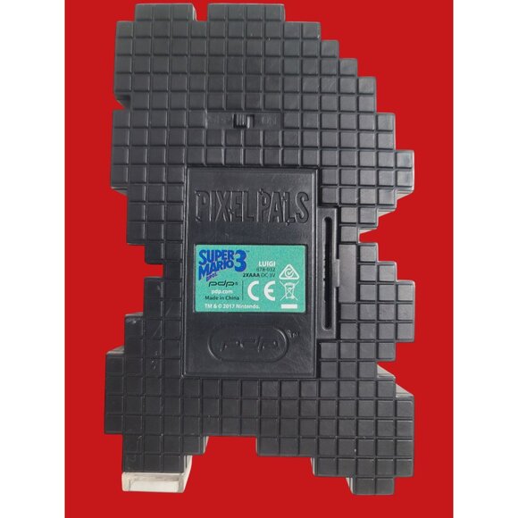 Super Mario Bros 3 Luigi Pixel Pals Light-Up Collectible - Works Prerfectly - Picture 5 of 8